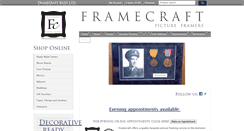 Desktop Screenshot of framecraftonline.com